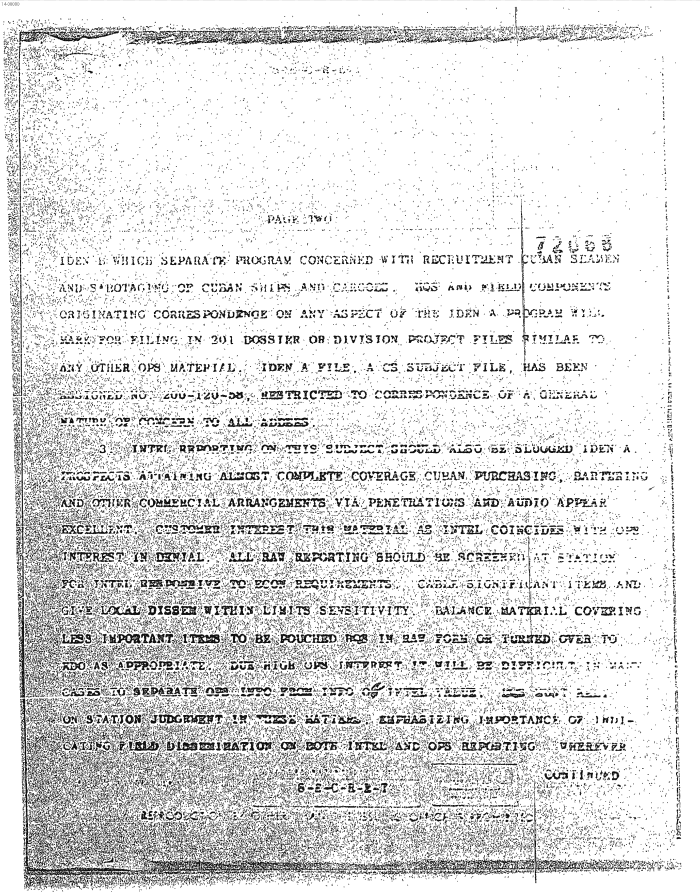 Page 2 of CABLE RE KUBARK OPERATIONS.