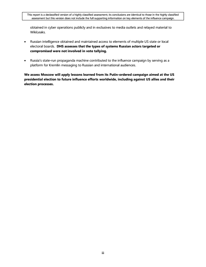 Page 8 of Russia Hack Report
