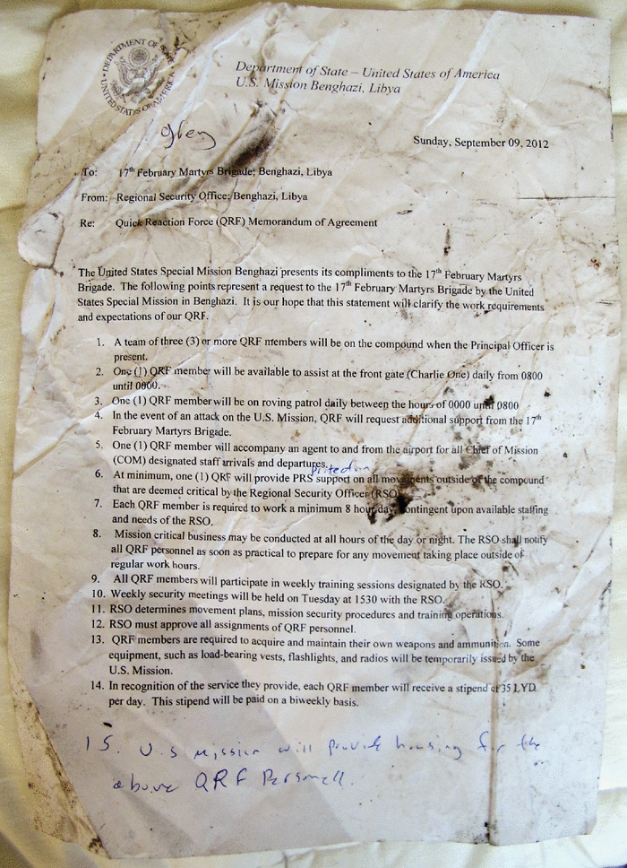 Page 8 of Sensitive documents left with little security at U.S. mission in Benghazi