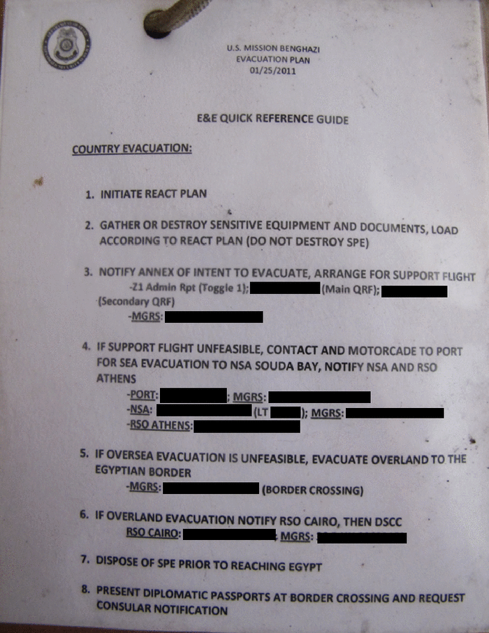 Page 9 of Sensitive documents left with little security at U.S. mission in Benghazi