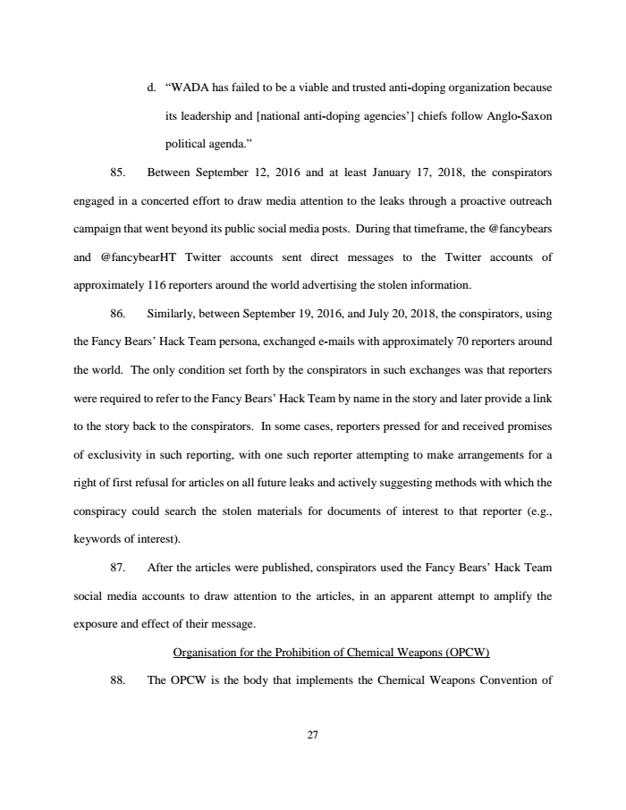 Page 27 of Russian indictment