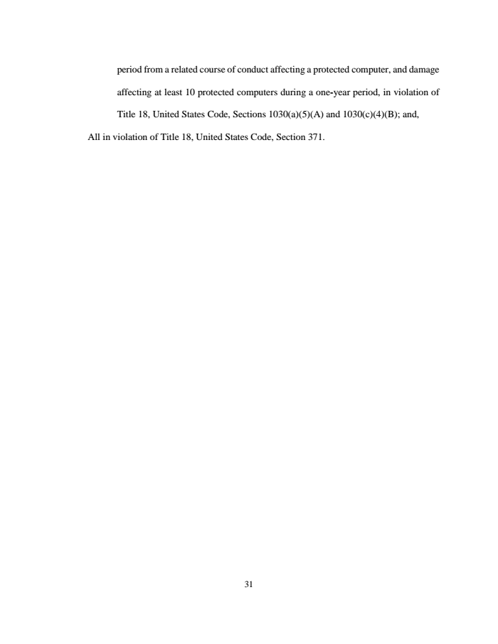 Page 31 of Russian indictment