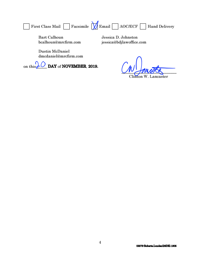 Page 4 of Hunter Biden Paternity Test Court Filing