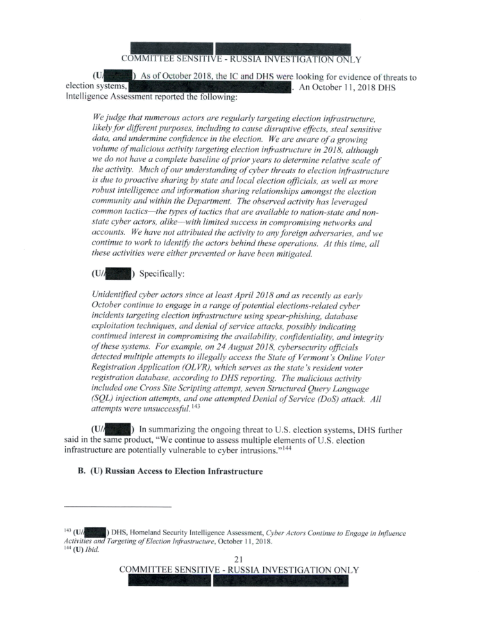Page 21 of Russia Investigation
