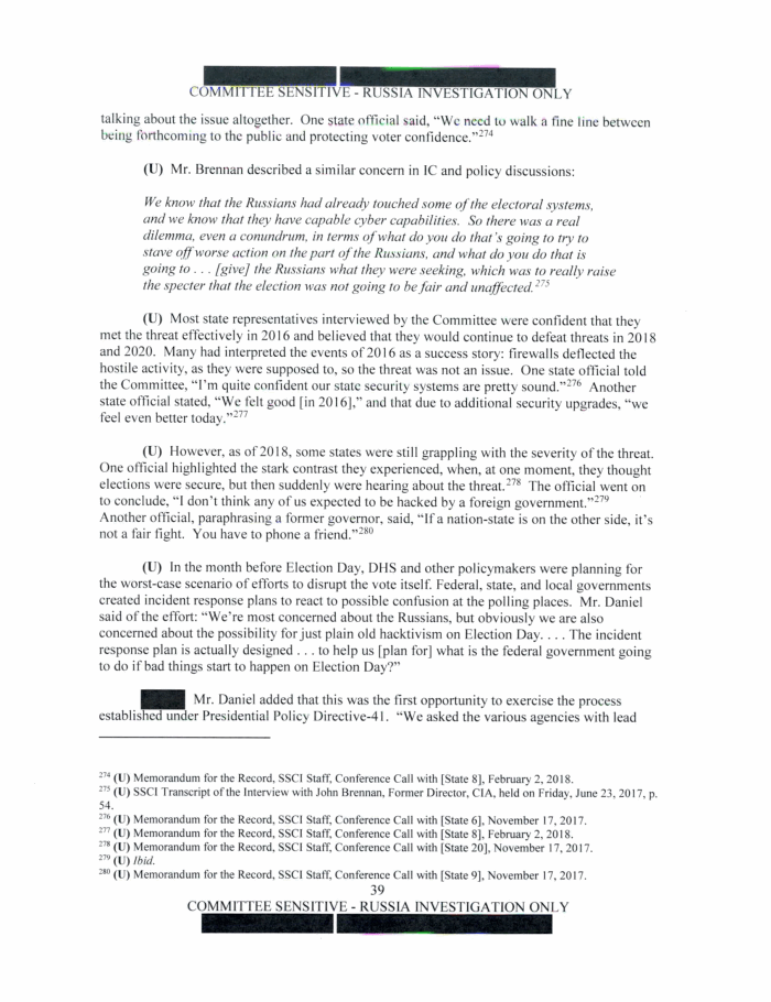 Page 39 of Russia Investigation