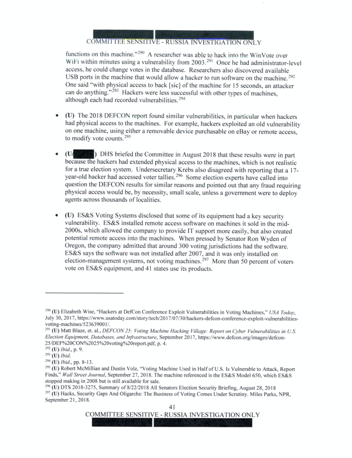 Page 41 of Russia Investigation