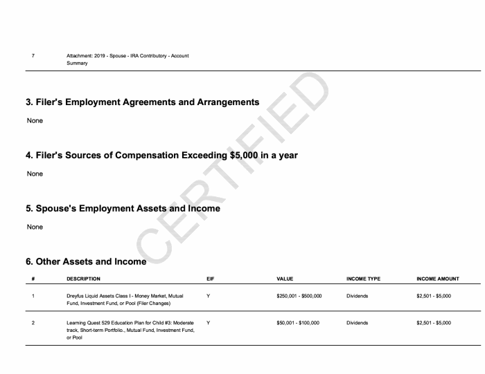 Page 3 of Fauci Disclosure