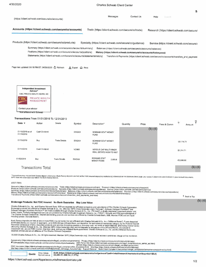 Page 42 of Fauci Disclosure