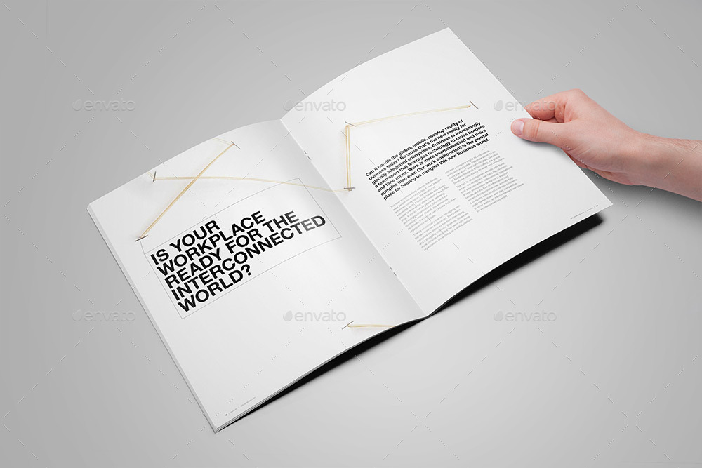 This time it is us letter size which makes it unique comparing to . Us Letter Brochure Catalog Mock Up By Puzzlerbox Graphicriver