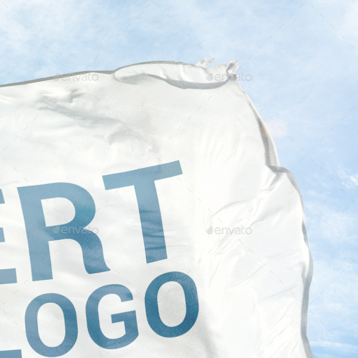 The top free photoshop files from the web. Graphicriver Photorealistic Flag Mockup Psd Visualstorms