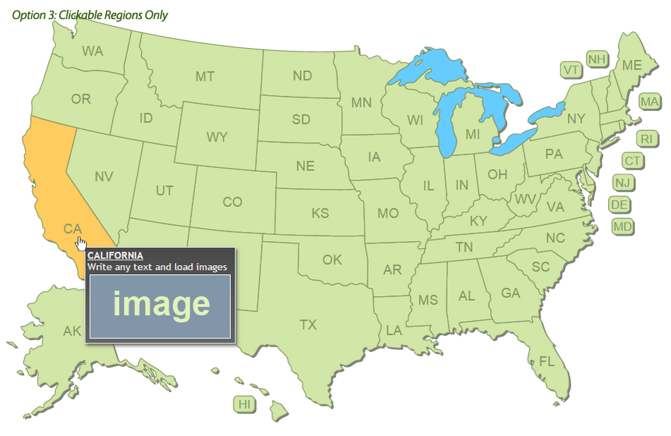 Navigating The United States The Power Of Clickable Maps Sundance Usa Map 03 