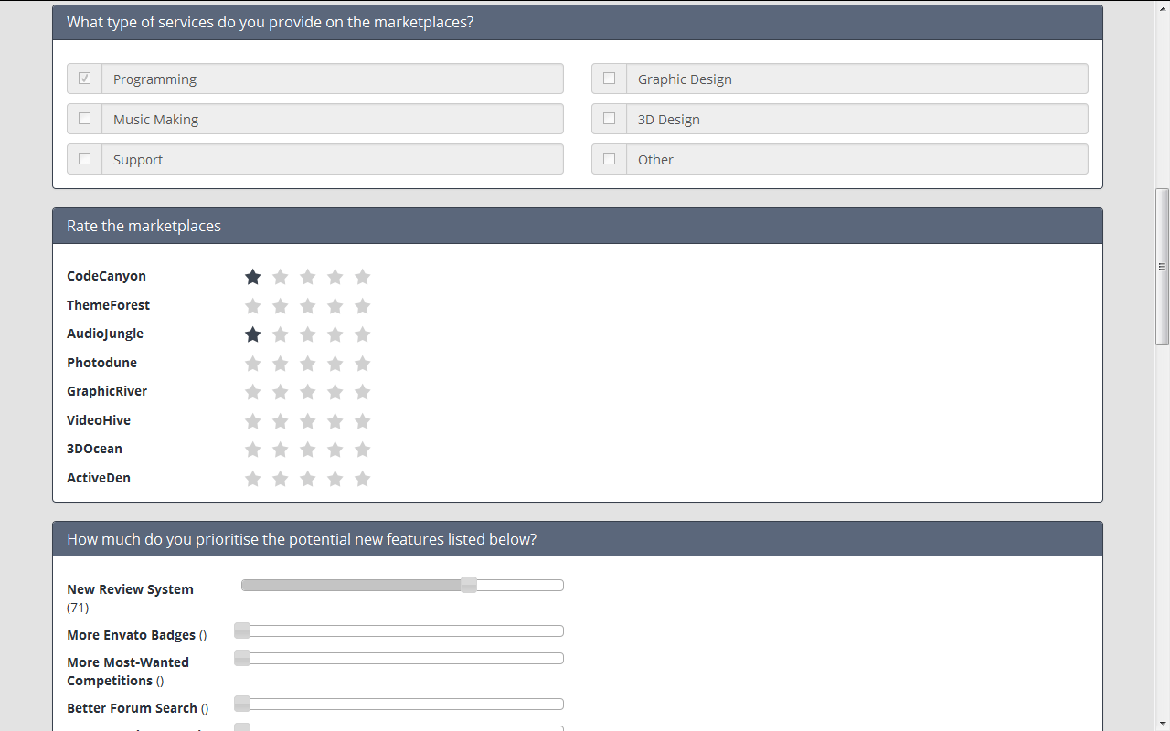 Survey Maker Form Generator By Patchesoft Codecanyon
