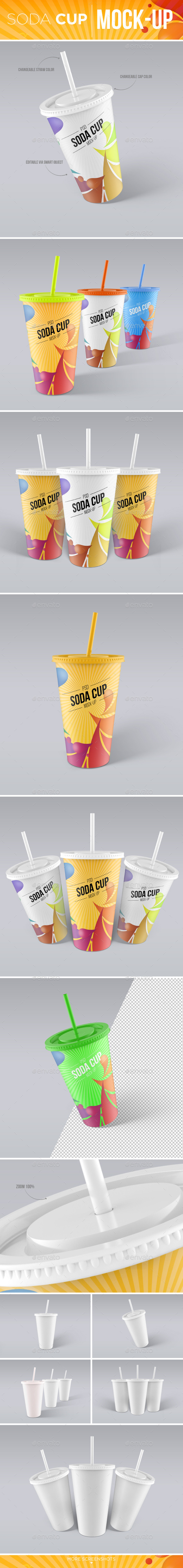 Find & download free graphic resources for splash bottle mockup. Soda Cup Mock Up By Alkdesign Graphicriver
