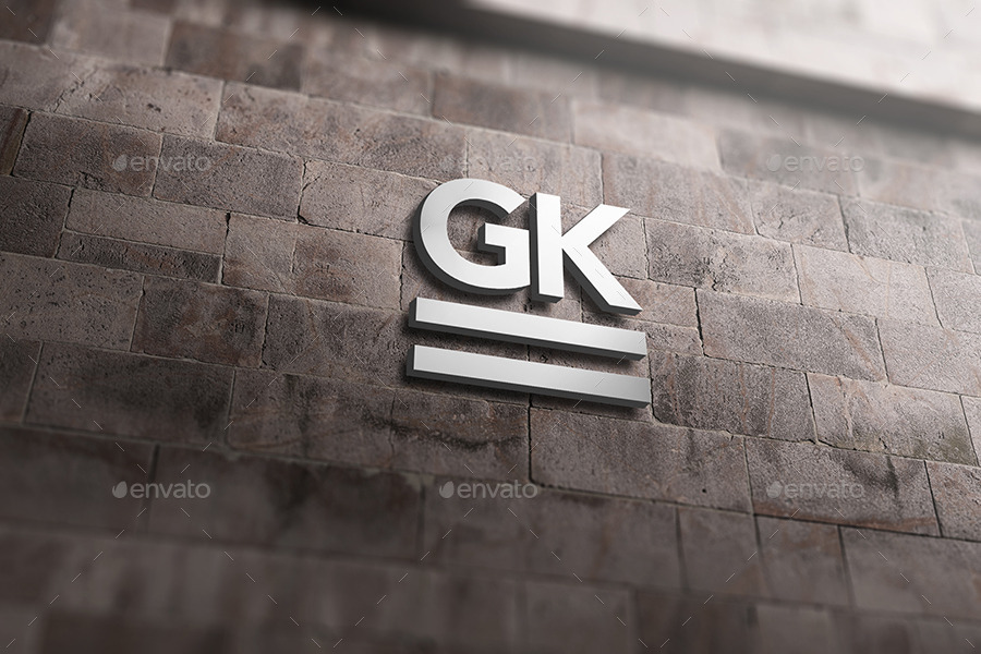 Unblast presents a large collection of symbols and logo design mockups to choose from. 3d Logo Signage Wall Mock Up V 2 Free Free Download Mockup