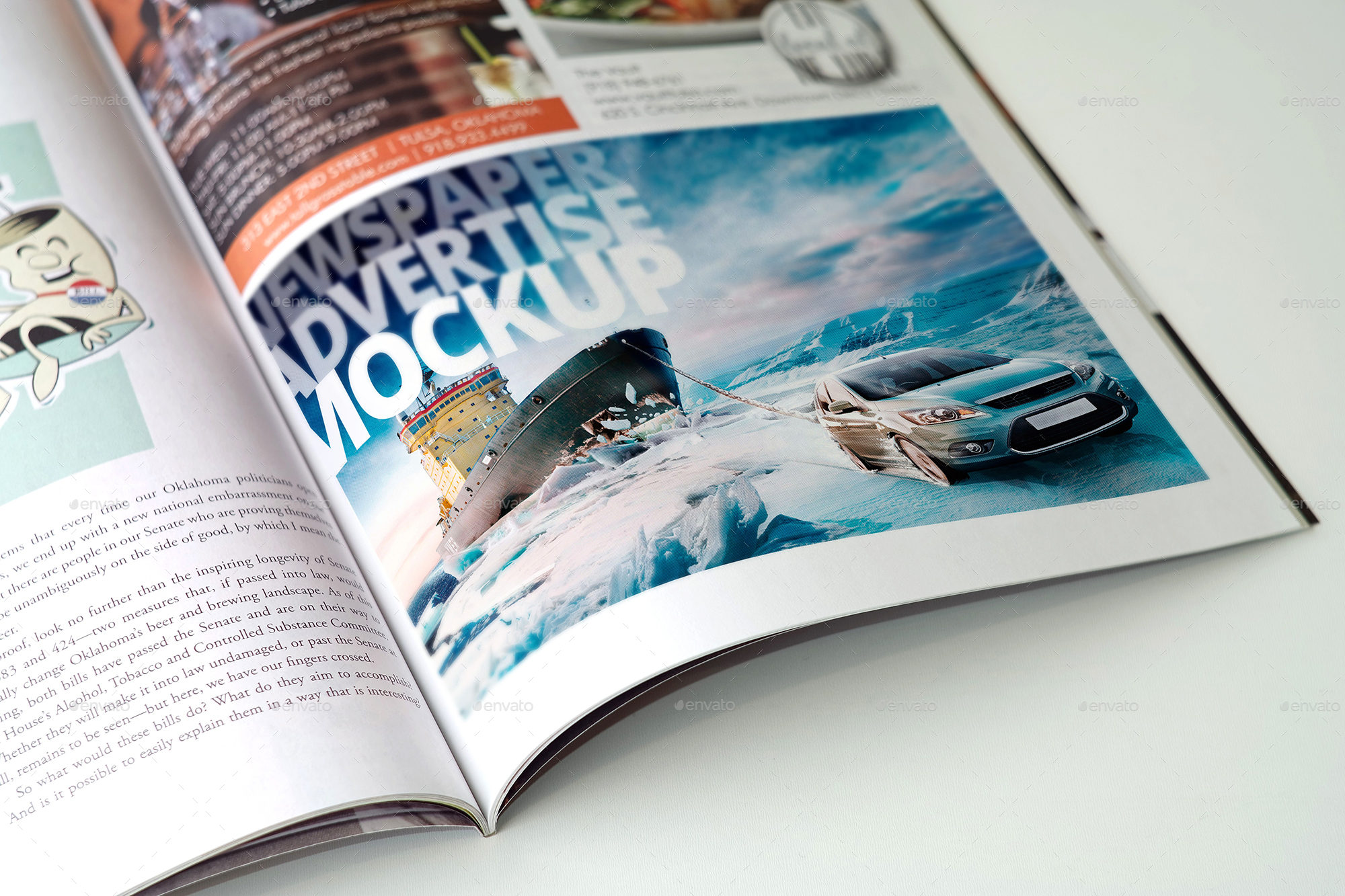 So, check out which mockup you will . Magazine Advert Mockups By 2dsight Graphicriver