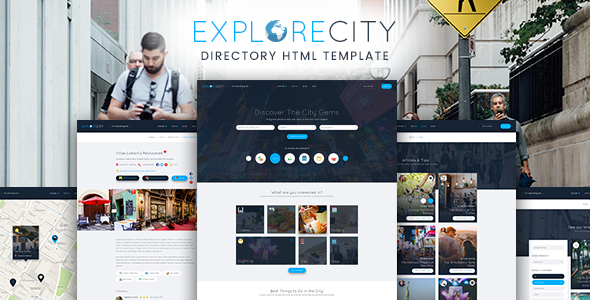 Explore City Directory Listing Template By Icookcode Themeforest