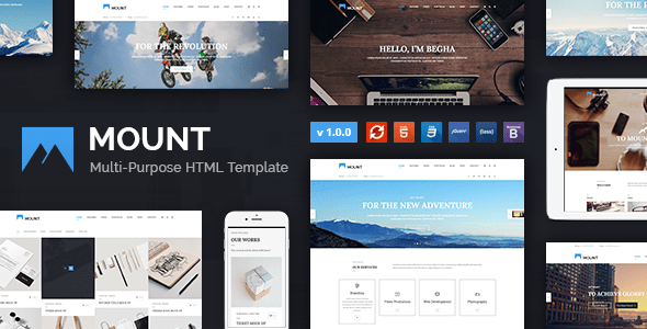 Mount Multi Purpose Business Html Template By Zytheme Themeforest