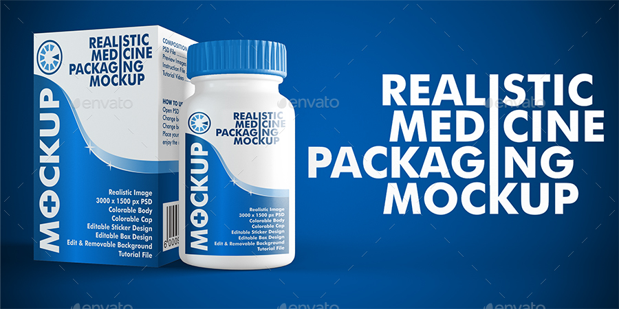 When you purchase through li. Realistic Medicine Packaging Mockup By Firmanisme Graphicriver