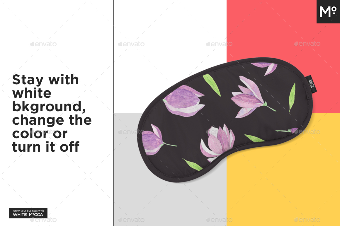 Add your design using the smart object layer! Eye Mask Mock Up By Mocca2go Graphicriver