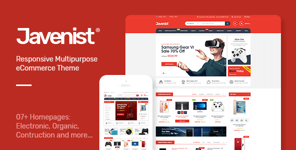 Big store is an ecommerce versatile free wordpress theme integrated with woocommerce plugin to sell your products online. Javenist Multipurpose Ecommerce Wordpress Theme By Plaza Themes Themeforest