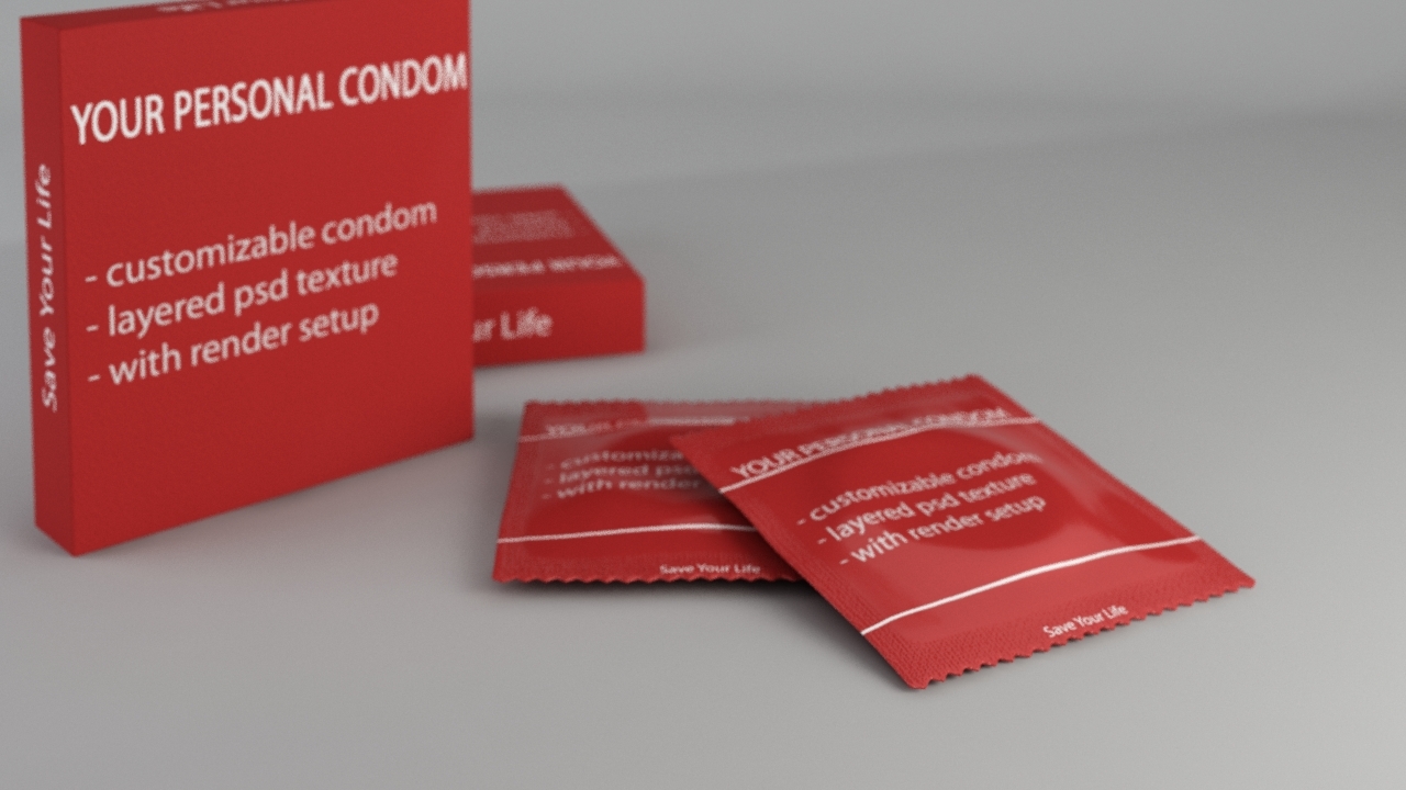Are you looking for condom mockup for your your packaging design? Condom Pack By John D 3docean