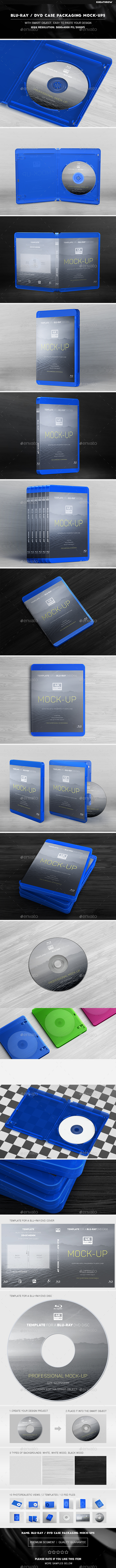 Free shipping for many products! Blu Ray Dvd Case Packaging Mock Ups By Kheathrow Graphicriver