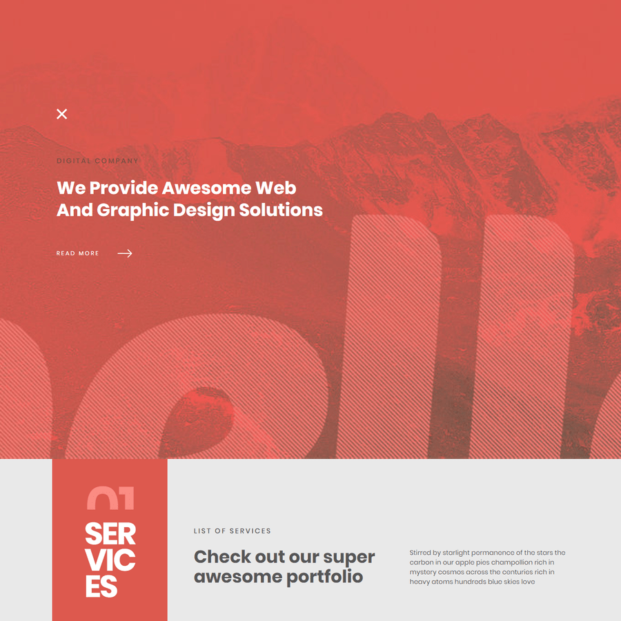 It is designed to look just perfect with any color . Cardea - Portfolio One Page WordPress Theme by CocoBasic | ThemeForest