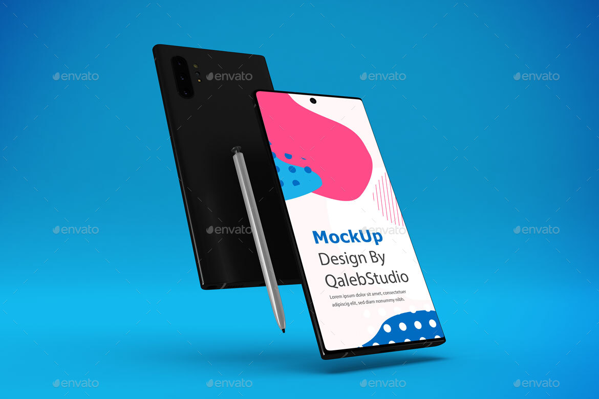 Like everyone else in the world, we were also waiting for samsung's galaxy . Note 10 Mockup By Qalebstudio Graphicriver