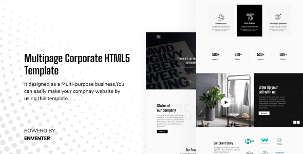 Burj Corporate Html Template For Any Business Bootstrap4