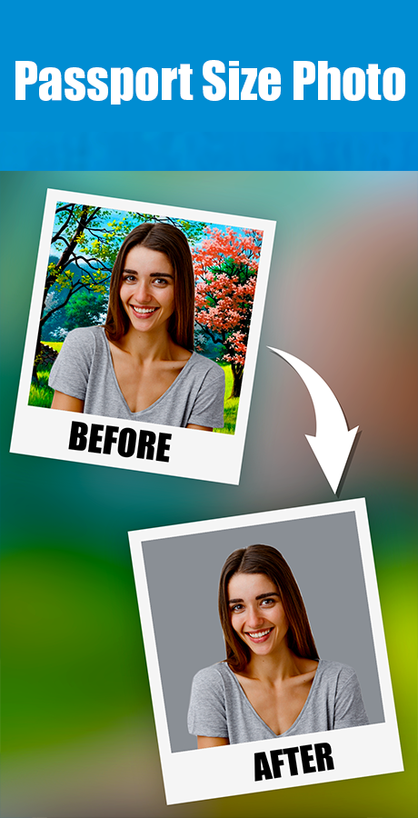 passport size photo paper size