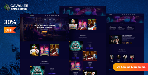 One of the best and the faste. Download Cavalier Gaming Studio Wordpress Theme Rtl Free Nulled