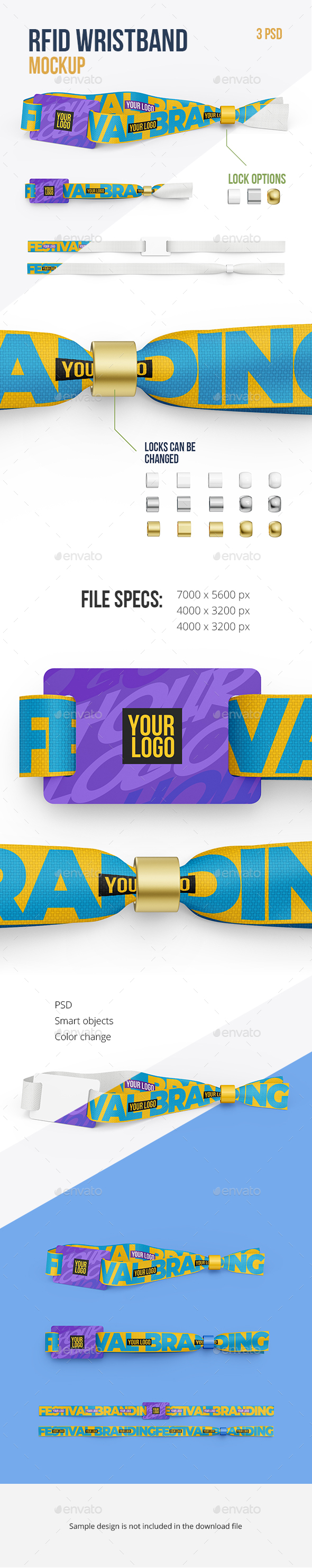 Yellow images is an online marketplace of unique object mockups for branding and packaging . Free Download Rfid Wristband Mockup 3 Psd 350x15mm