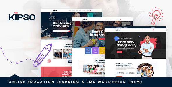 Lernen use lms for course building, lesson & quiz . Download Kipso Education Lms Wordpress Theme Free Nulled