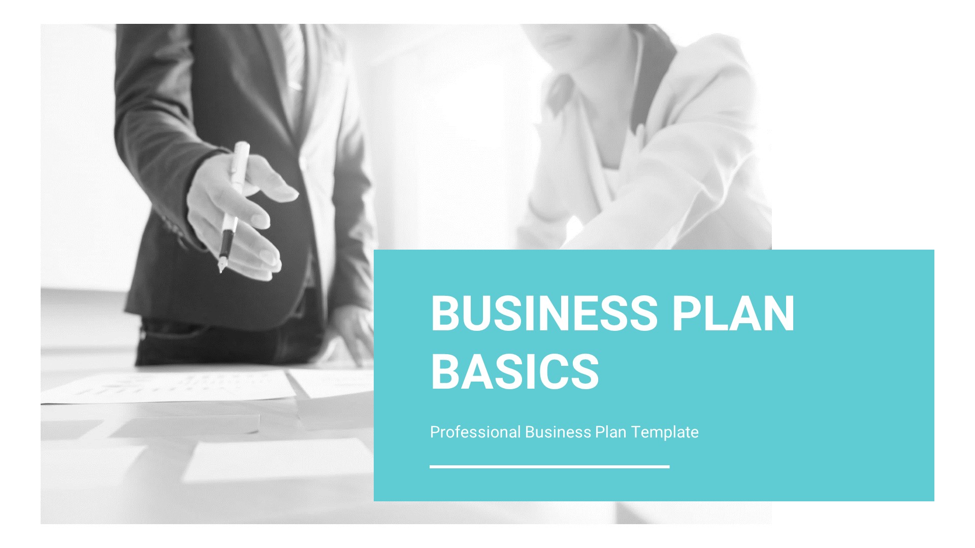 Business Plan Keynote Presentation Template By Slideone Graphicriver