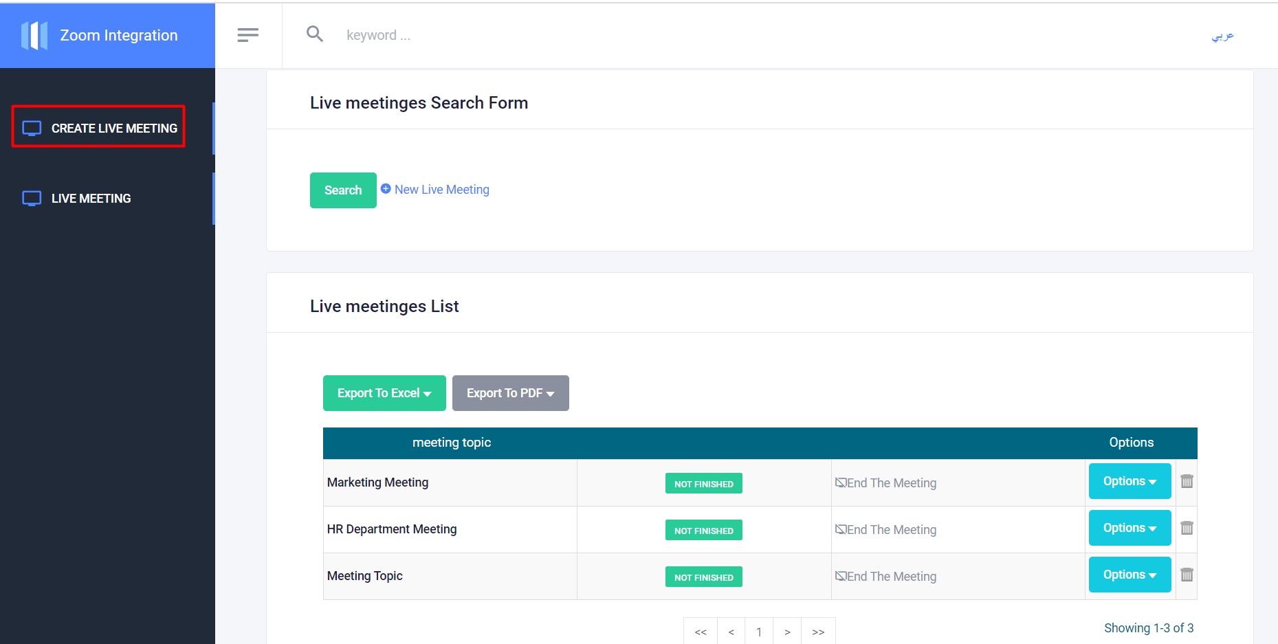 Zoom Meeting Integration Net Core 3 1 Full Source Code By Afmelwekeel