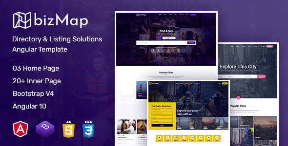 Business Directory Bootstrap4