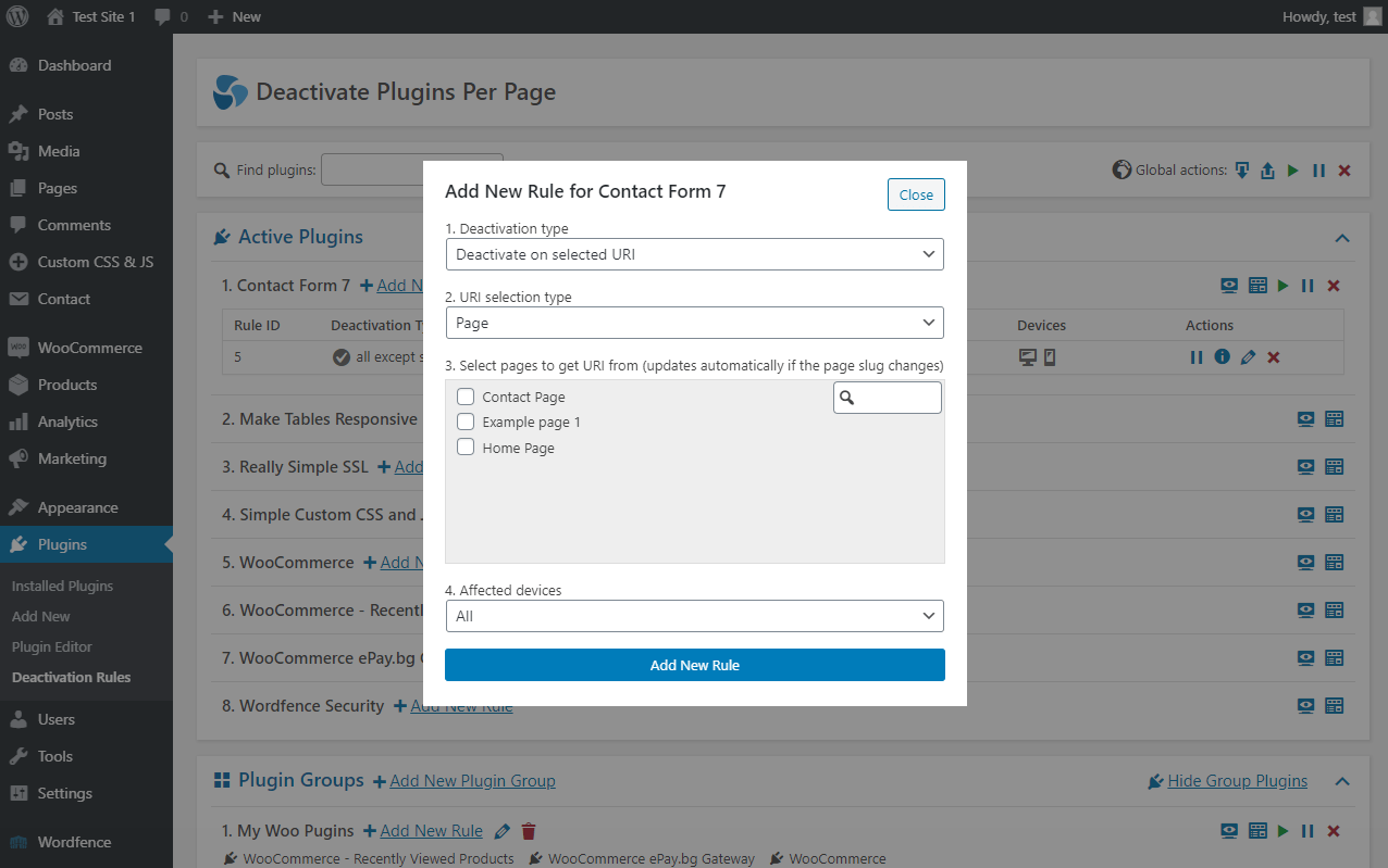 Deactivate plugins per page is just the plugin for the job. Deactivate Plugins Per Page Improve Wordpress Performance By Nikolaydev