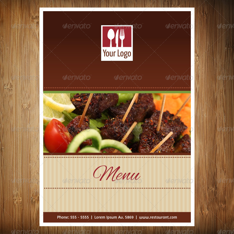 A4 Colorful Restaurant / Bar Menu by good_chemistry