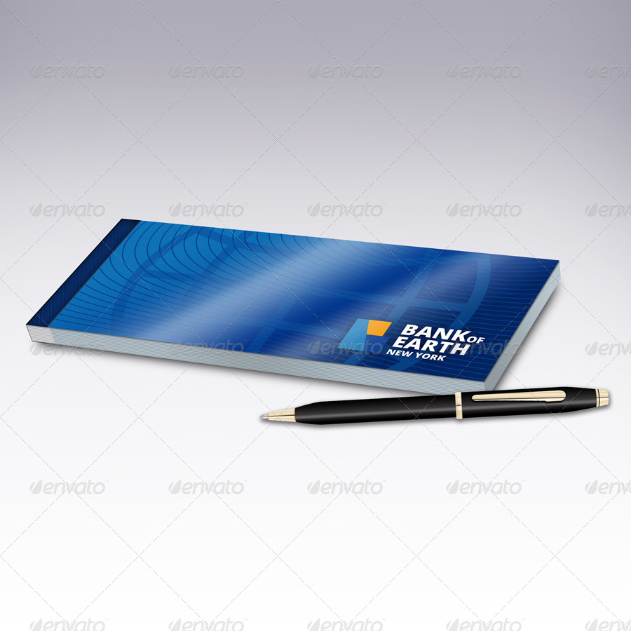 A free sample mockup set (check out the full bundle) featuring business cards in three different sizes: Cheque Book Mockup Free Download Free Download Mockup