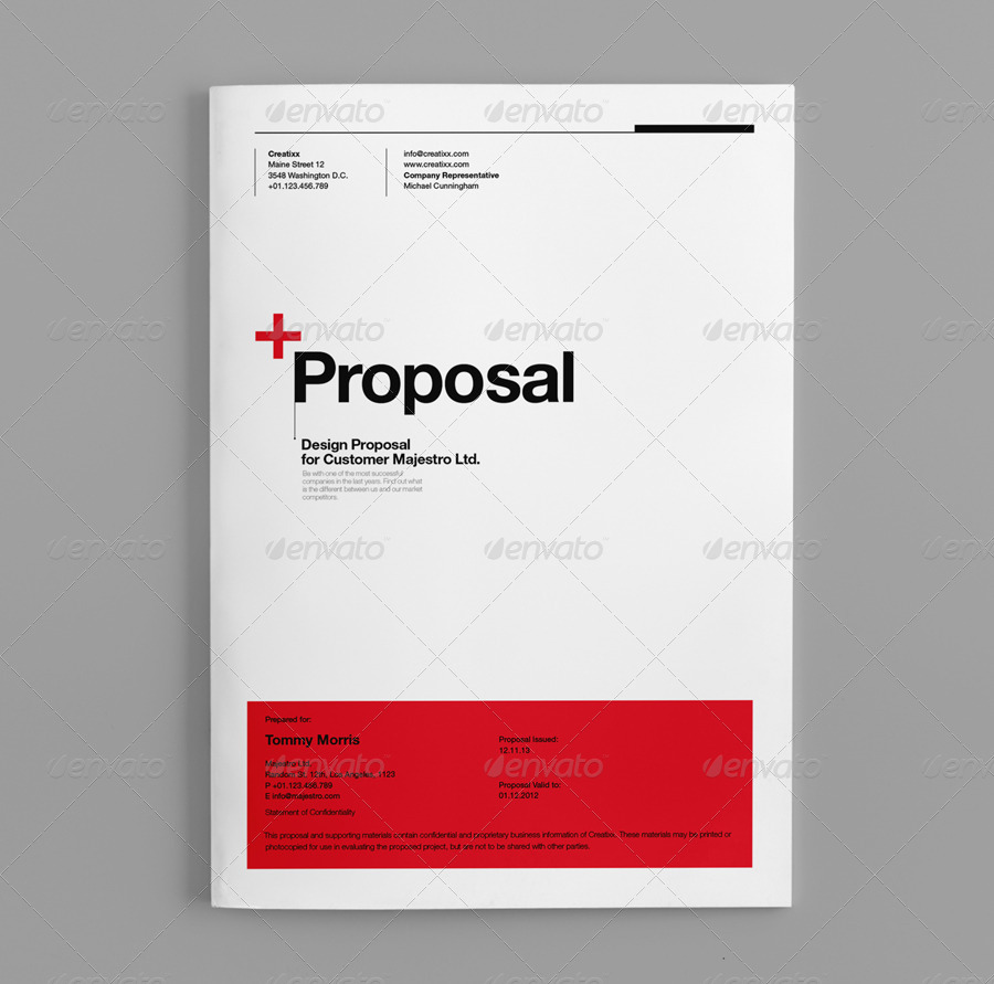 Proposal By Egotype Graphicriver
