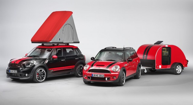 Happy April Fools Day) Bring on the summer! MINI goes camping