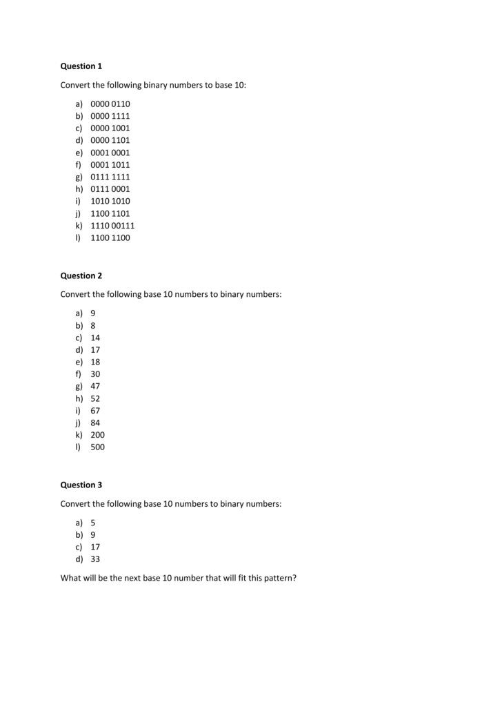 Worksheet writing binary formulas