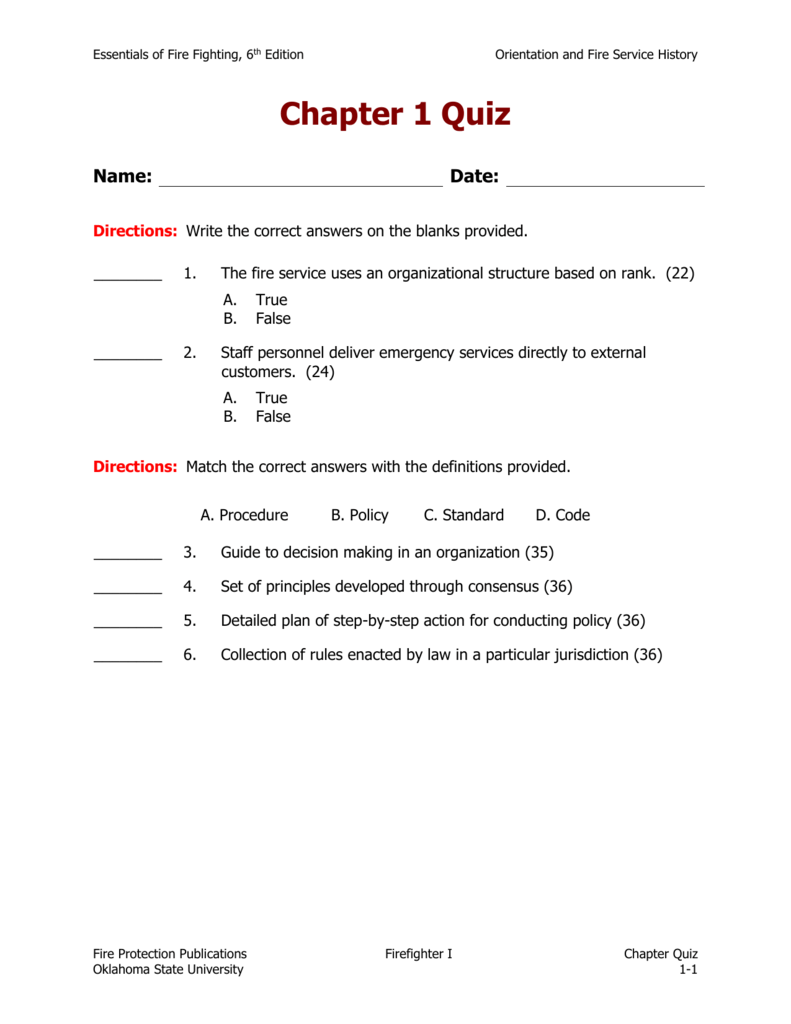 Chapter 1 Quiz Age and Political Knowledge.