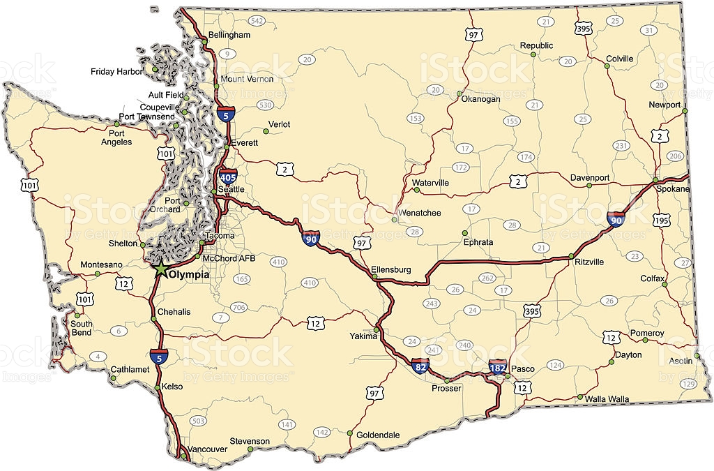 Washington Roads Map Your Ultimate Guide 