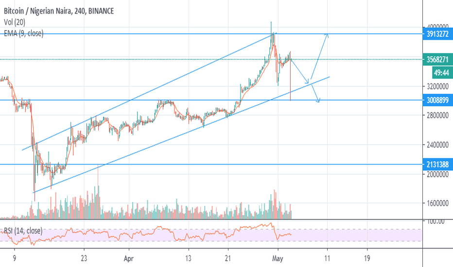 1 btc to ngn with result in table and chart. Btcngn Charts And Quotes Tradingview