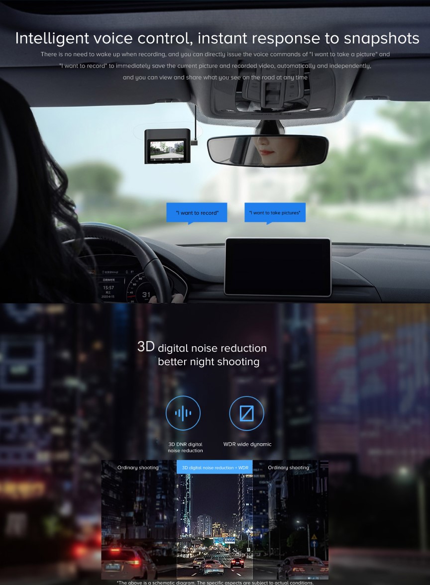 Mi car dash camera 2 2k