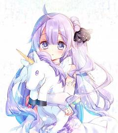 11 Unicorn Anime Girl Wallpaper Anime Wallpaper