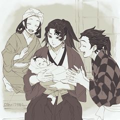 One who was a part of the demon slayer corps then was turned into a demon. Kamado Sumiyoshi Kimetsu No Yaiba Zerochan Anime Image Board