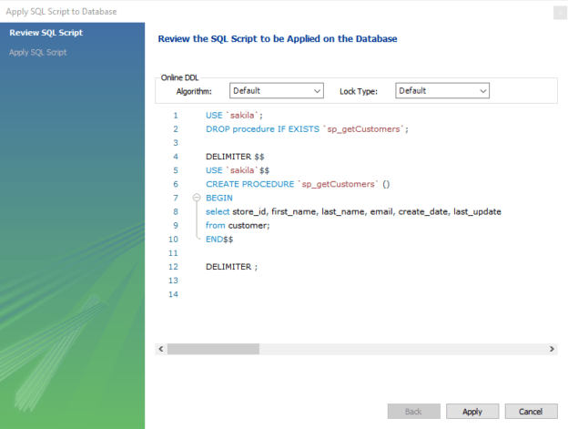 Sytax Error In Mysql Stored Procedure Stack Overflow Almost all stored procedures that you develop require parameters.