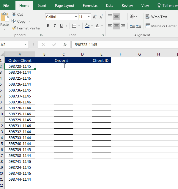 Here's a shortcut that displays all the formulas in the. Excel Formulas How To Use The Left And Right Functions